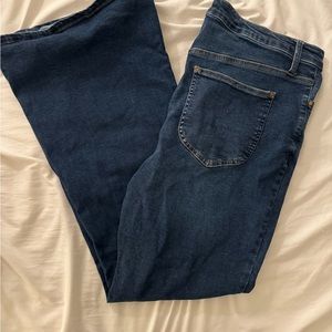 Super high waisted bell bottoms